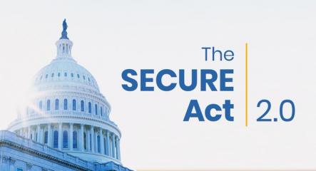 Government Capital with words SECURE ACT 2.0